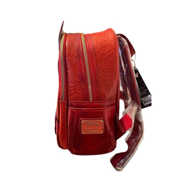 Loungefly Disney The Little Mermaid Sebastian Mini Backpack Glow in the Dark NWT main image 5